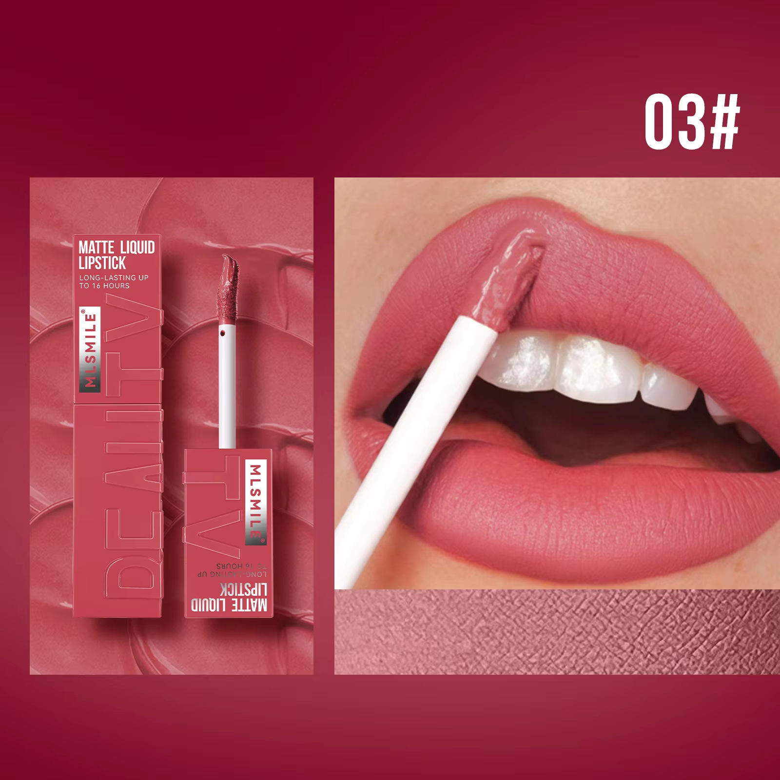 Maybelline SuperStay 23 Matte Velvet Non-Stick Cup Lip Glaze, Long-Lasting Lip Glaze with Intense Color Pigment