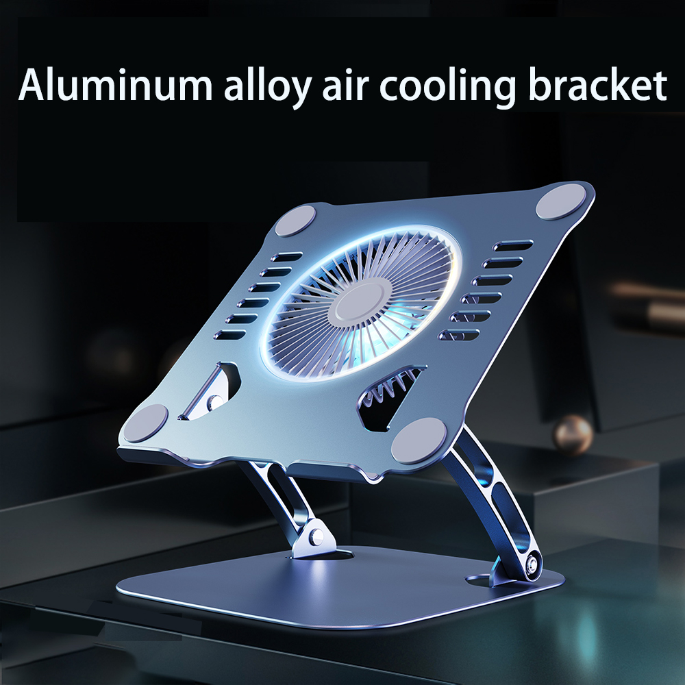 Laptop Stand with Computer Cooling Fan Aluminum Alloy | Inspire Uplift