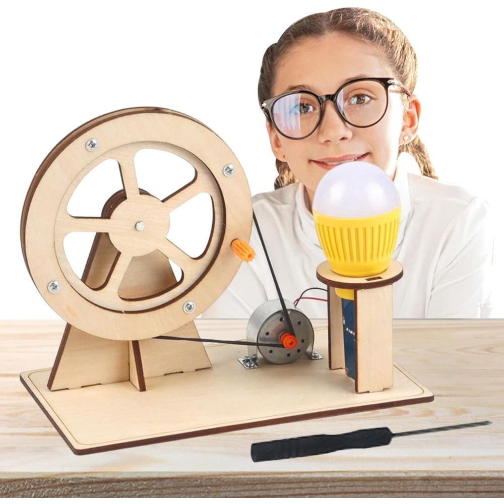 Hand Crank STEM Generator Science Kit for Kids | Inspire Uplift