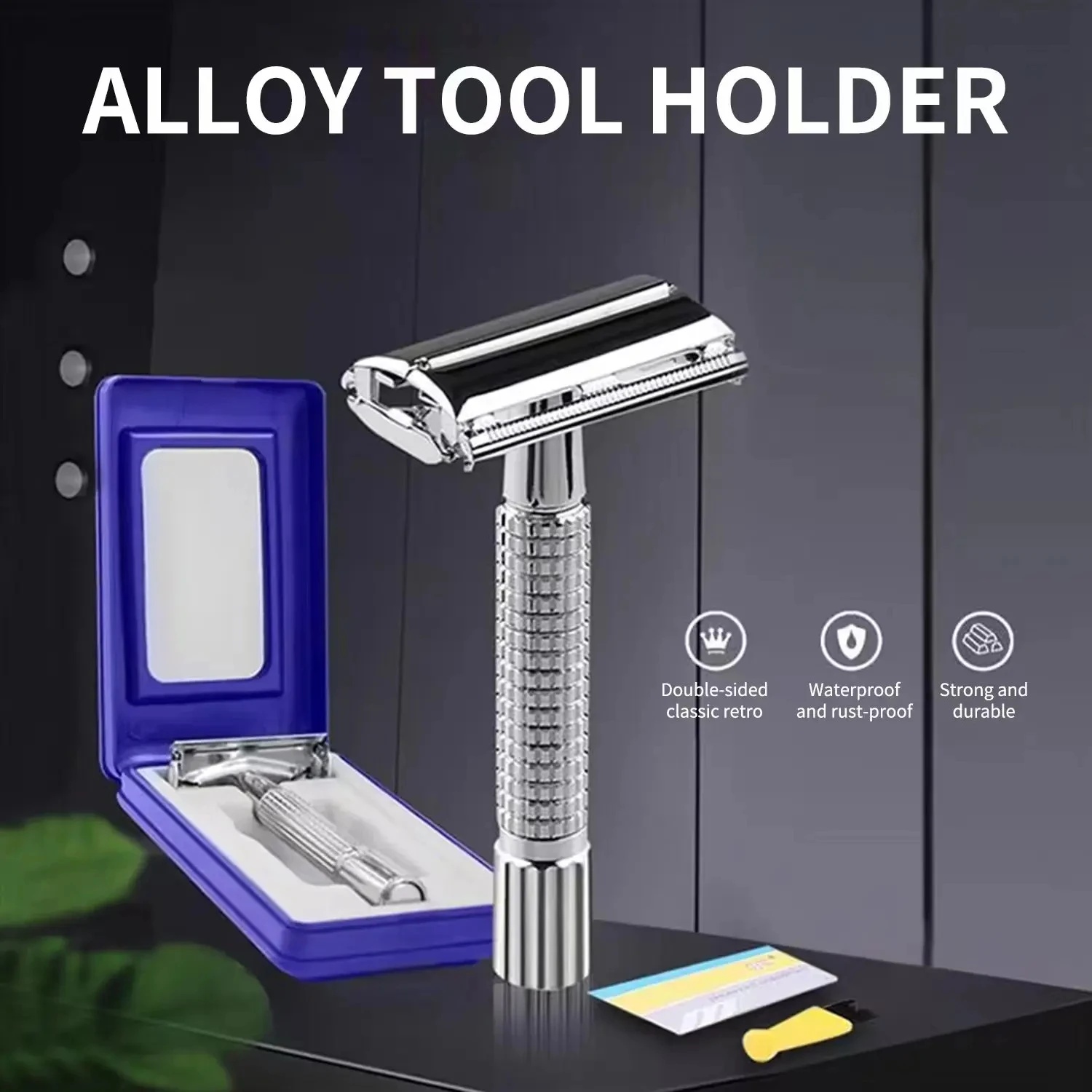 Double Edge Shaving Razor Set Premium Double Edge Safety Razor – Unisex Shaving Kit | Inspire Uplift
