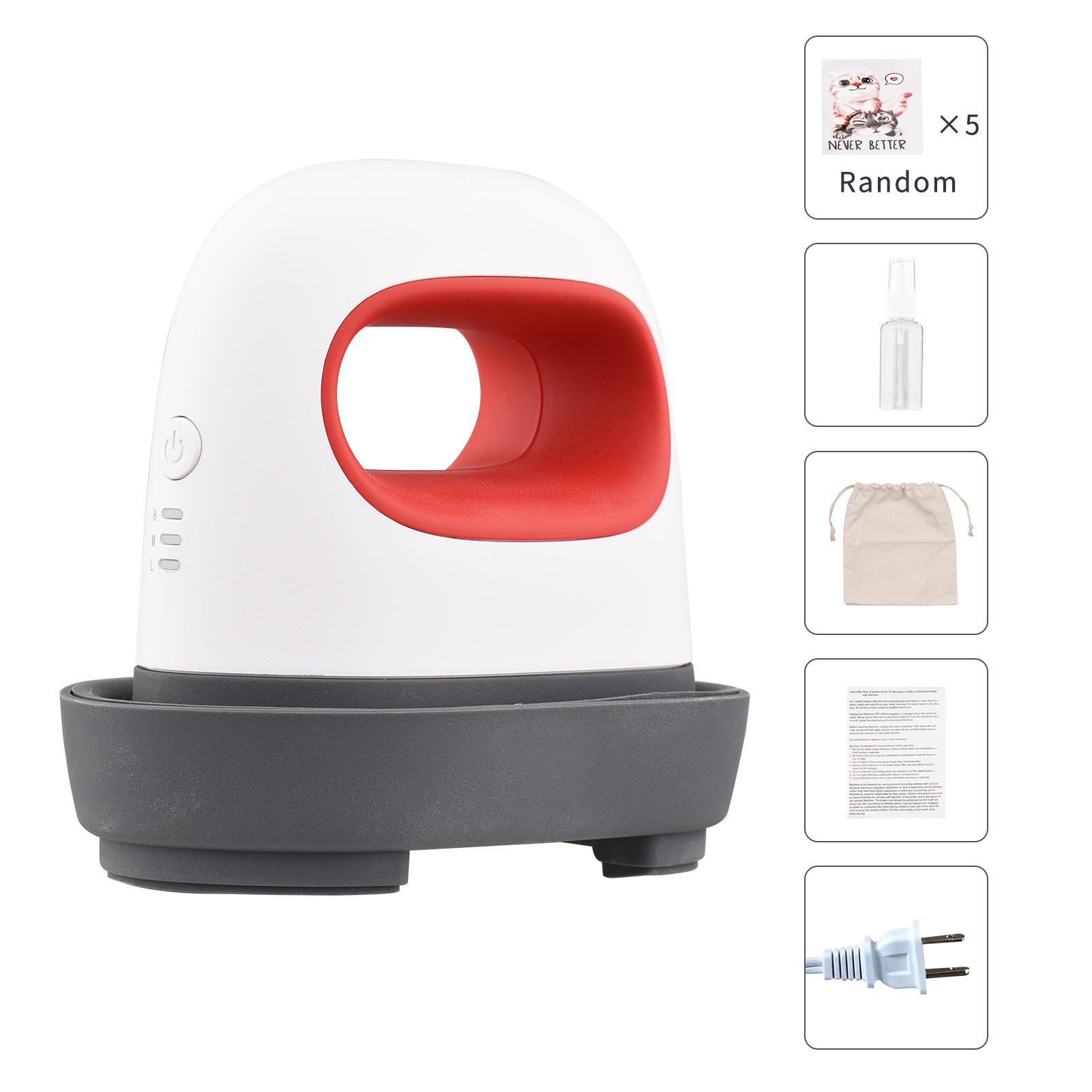 Portable Mini Heat Press Machine for Easy T-Shirt Printing, Transfer Press Iron for Vinyl Projects