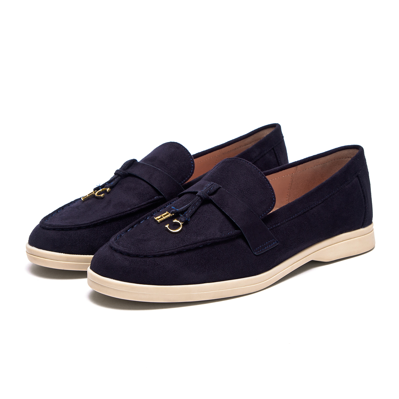 New Anti Velvet Single Shoes for Women, Autumn Women's Flat Shoes, Classic Round Head Loafers for Casual Wear