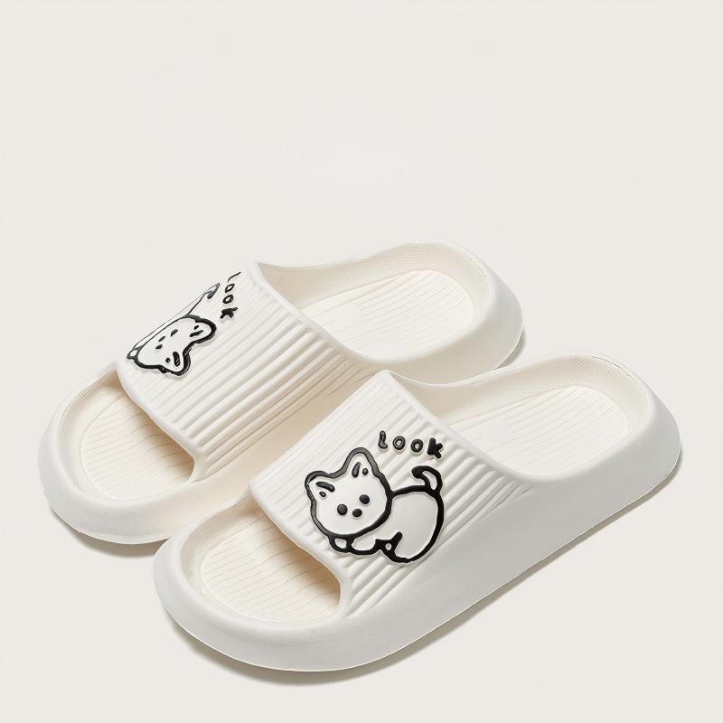 Non-Slip Women's Slippers, Thick-Soled Sandal Slippers, Bathroom Bathing, Summer Outer Wear