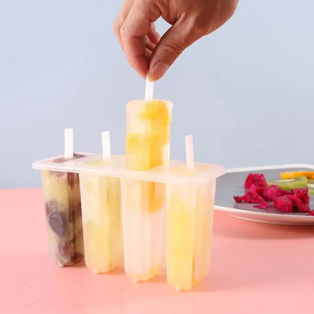 Homemade Ice Cream Molds, Mung Bean Popsicle Maker, Frozen Ice Cream Molds, DIY Ice Cream, Homemade Popsicle Molds Set