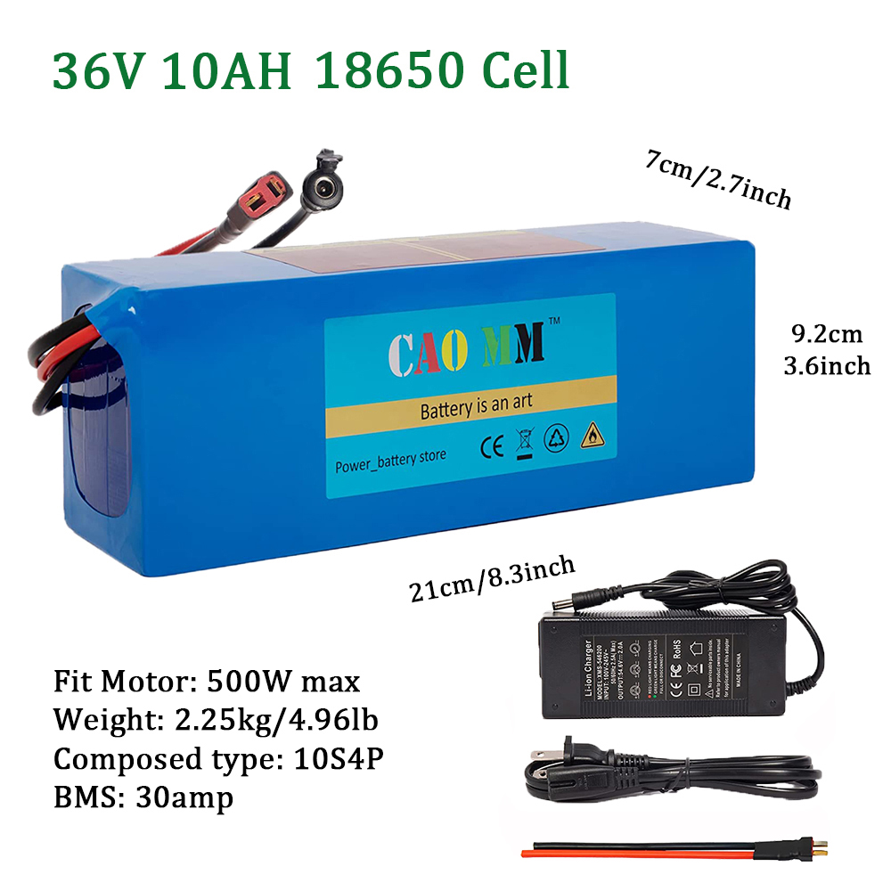 Ebike Battery for Electric Bike Bicycle, Scooter and Other Motor