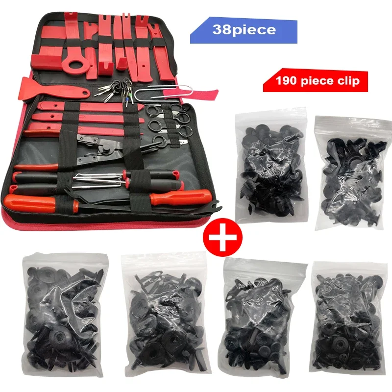 Auto Trim Puller Set, Car Tools for Interior Disassembly, Plastic Trim Removal Tool, DIY Car Clips Puller Panel Tools