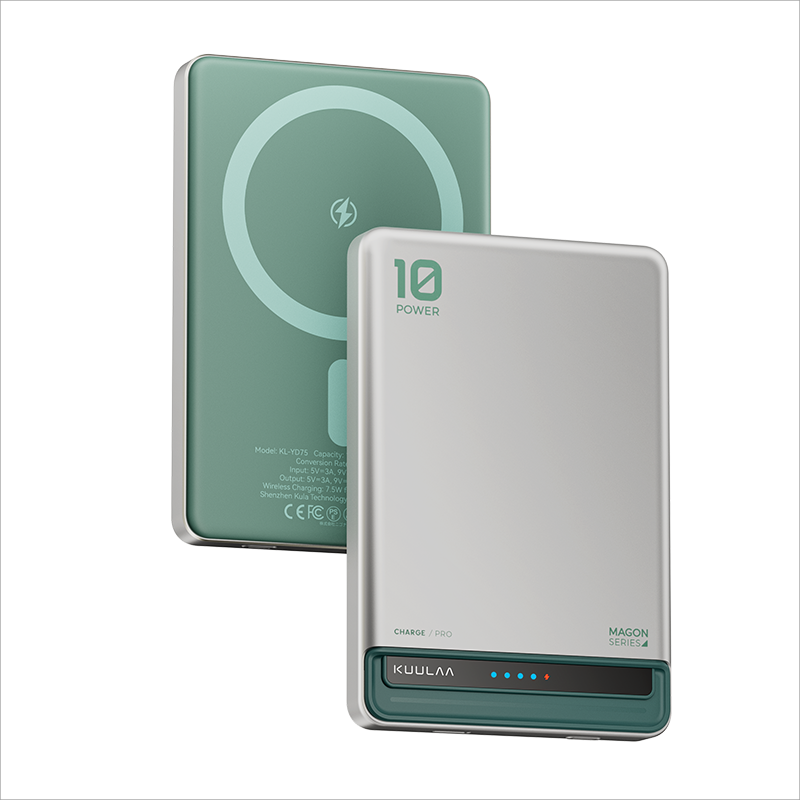 Wireless Magnetic Power Bank, Portable Charger with Fast Charging for MagSafe Devices