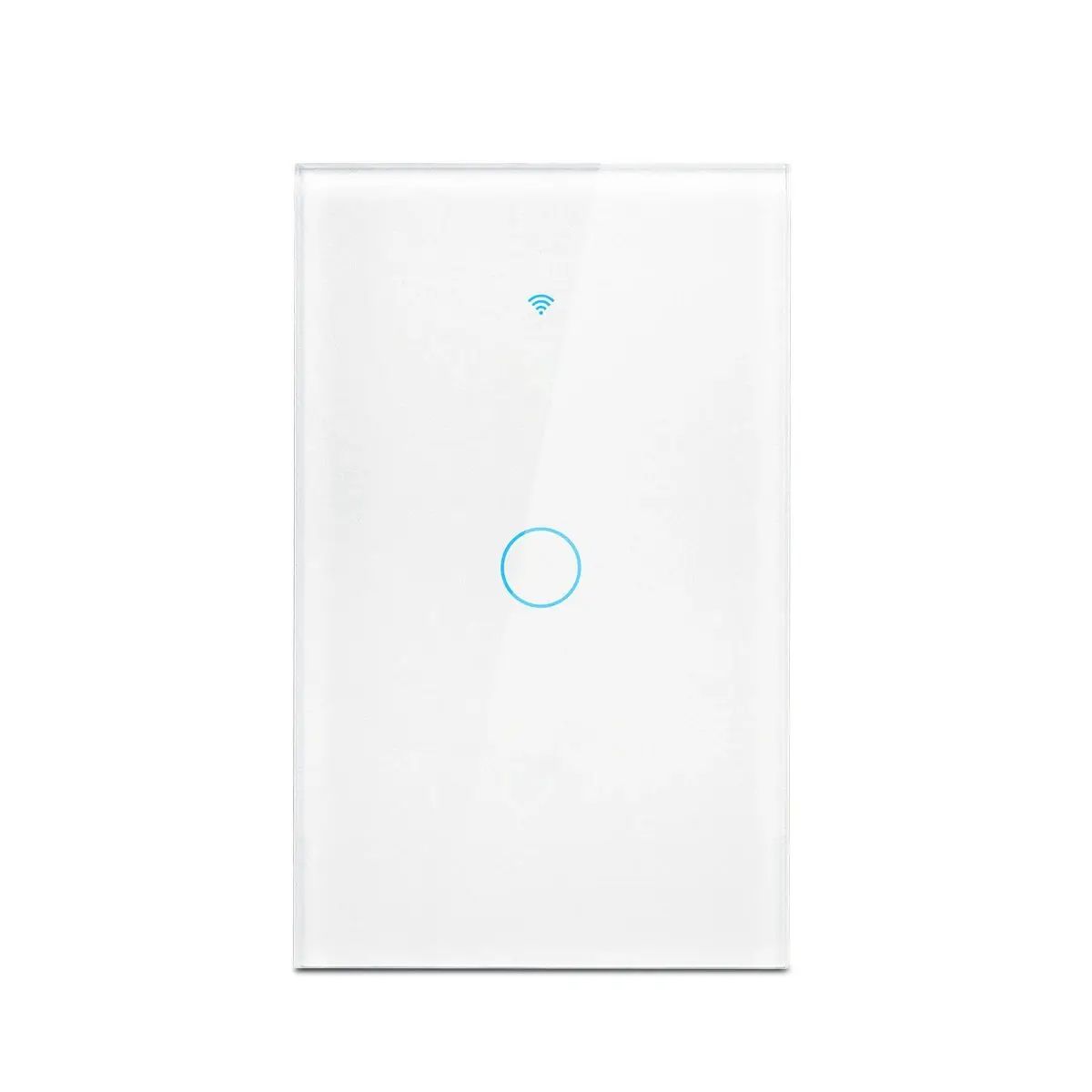 Tuya WiFi Smart Home Switch, Gang Glass Touch Panel, Voice & App Control, Works with Alexa & Google Home
