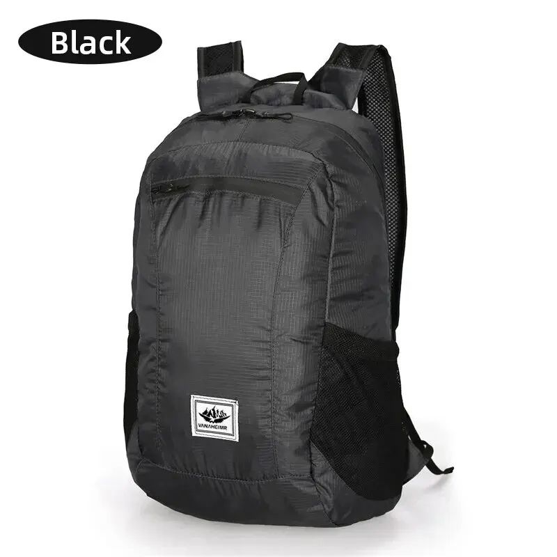 20L Lightweight Hiking Backpack Foldable, Waterproof & Ultralight Pack for Outdoor Travel, Camping Unisex Design