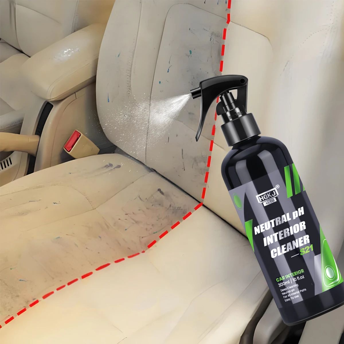 Match the Cleaner to the Car Interior Surface