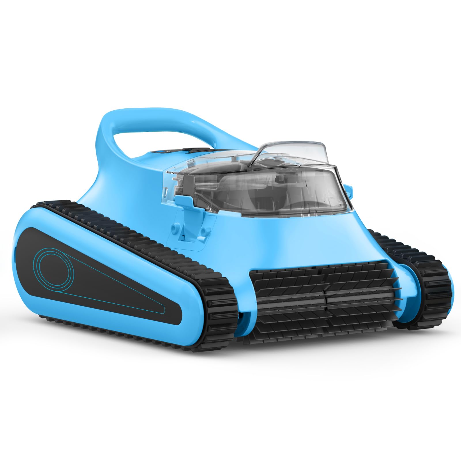 Cordless Robotic Pool Vacuum with Waterline Cleaning for Inground Pools