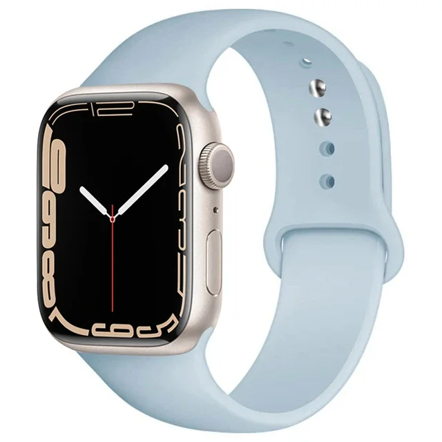 Apple Watch Silicone Sport Band, Compatible with Series & Ultr