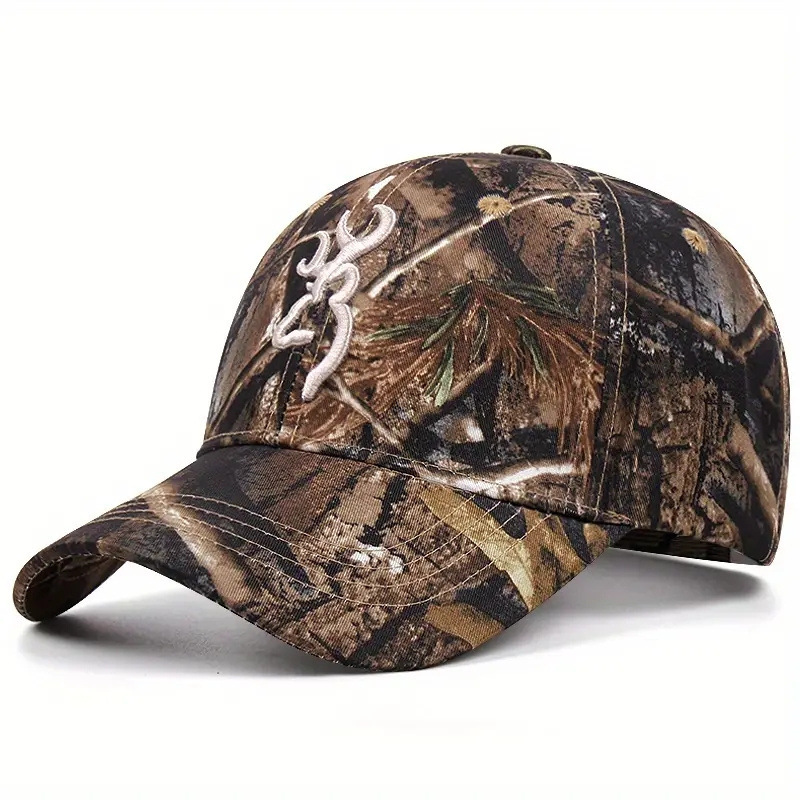 Jungle Camo Sunscreen Baseball Cap – Adjustable, Polyester, For Men & Women – New With Tags!