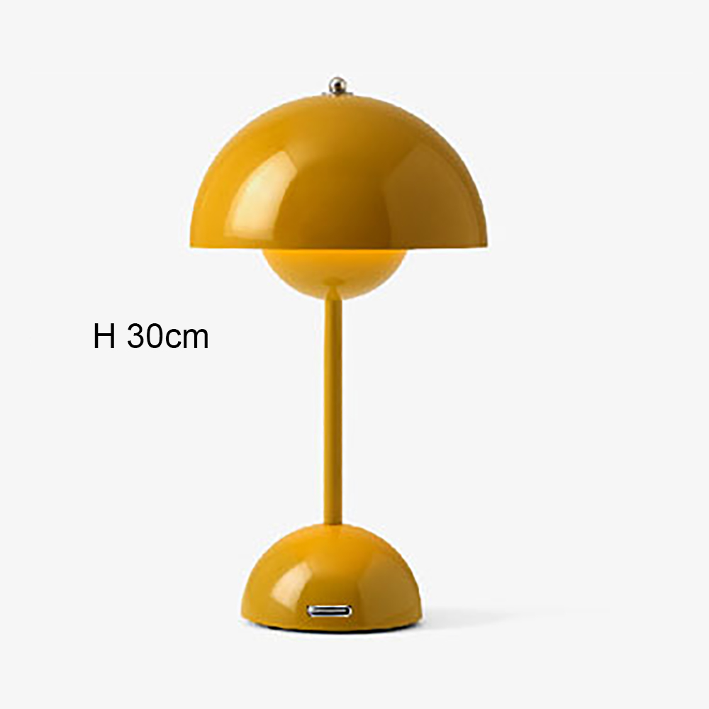 Creative Study Office Table LED Lamp, Minimalist Atmosphere Bedroom Bedside Decoration, Flower Bud Table Lamp