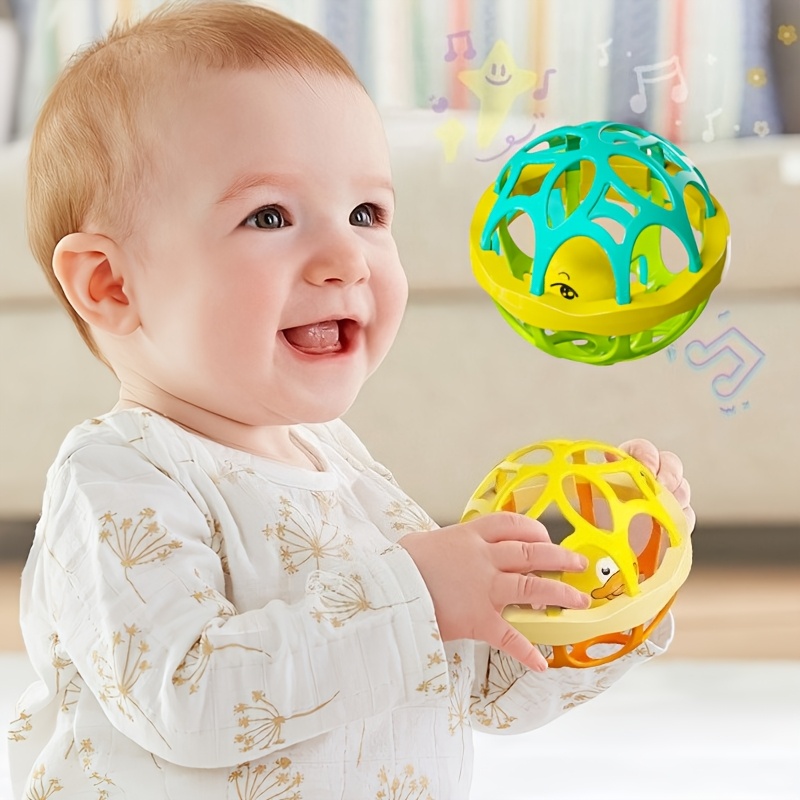 Baby Vibrating Hand Bell Toy, Sensory Grip Training | Inspire Uplift