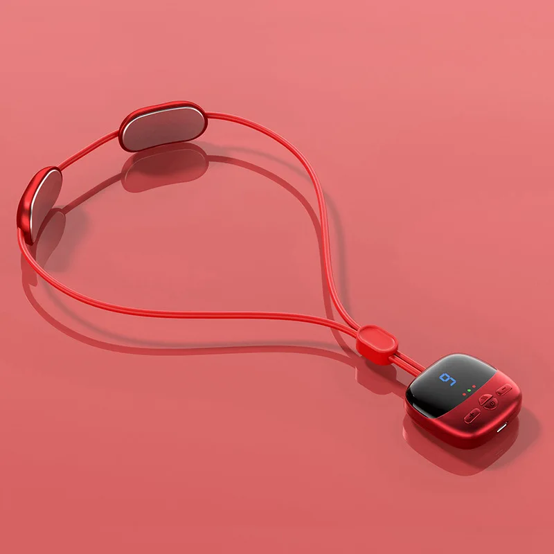 Neck and Shoulder Massager for Cervical Spine, Hot Compress and Dredging Spine Protector
