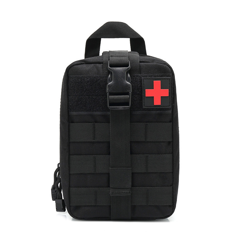 Tactical First Aid Kit Medical Bag for Emergency Outdoor, Hunting, & Camping MOLLE Survival Pouch Organizer