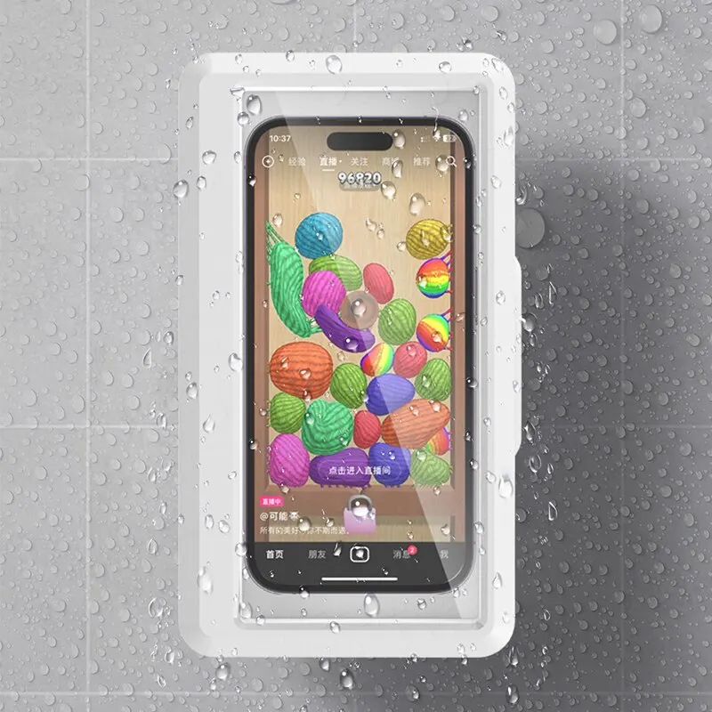 Waterproof Bathroom Phone Holder Wall Mount | Inspire Uplift Waterproof Bathroom Phone Holder Wall Mount | Inspire Uplift