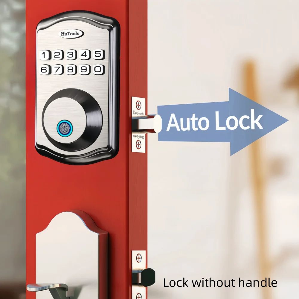 Smart Keypad Door Lock with Fingerprint Entry & Keyless Dead | Inspire ...