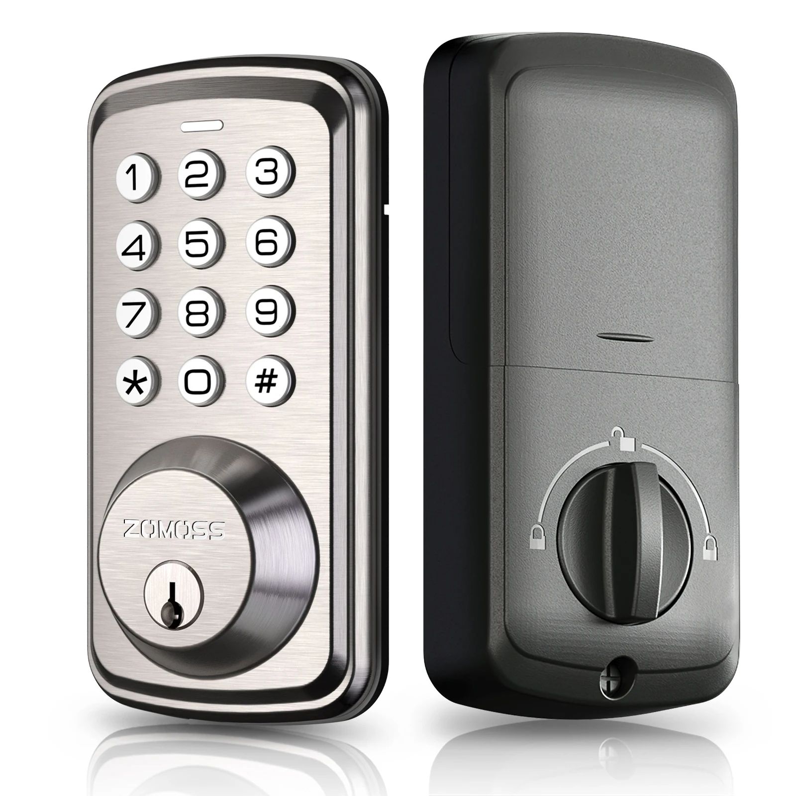ZOMOSS Smart Keypad Digital Door Lock Keyless Entry | Inspire Uplift