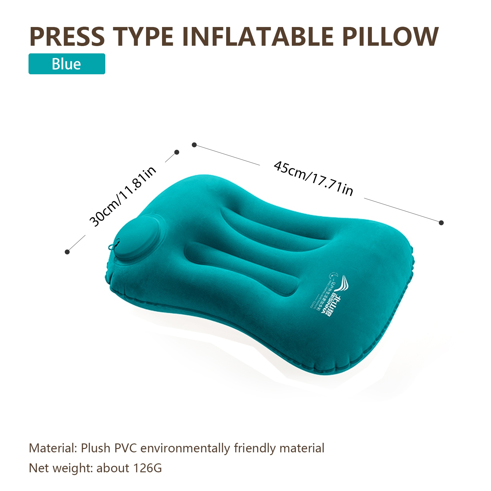 Coussin Gonflable De Voyage Léger Et Compact – Idéal Pour Rando, Camping, Stade, Avion Ou Plage – Assise Ergo Et Anti-Eau