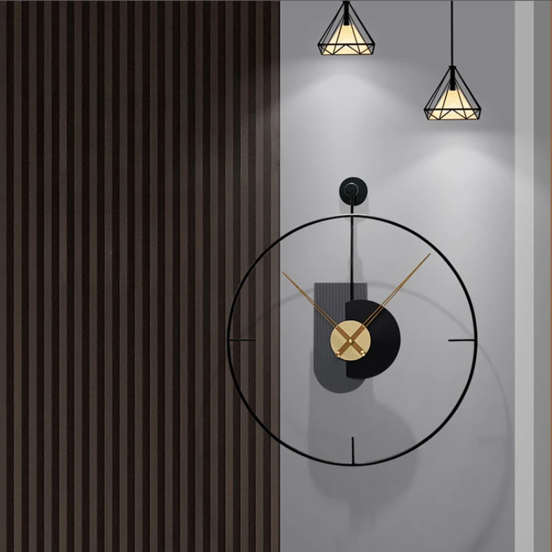 Elegant Minimalist Nordic Wall Clock Modern Luxury Design | Inspire Uplift