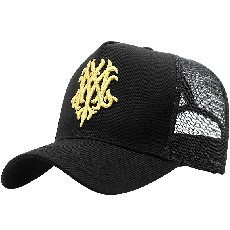 Mesh Trucker Cap Women Summer Sun Caps Oversize Hat  display picture 2