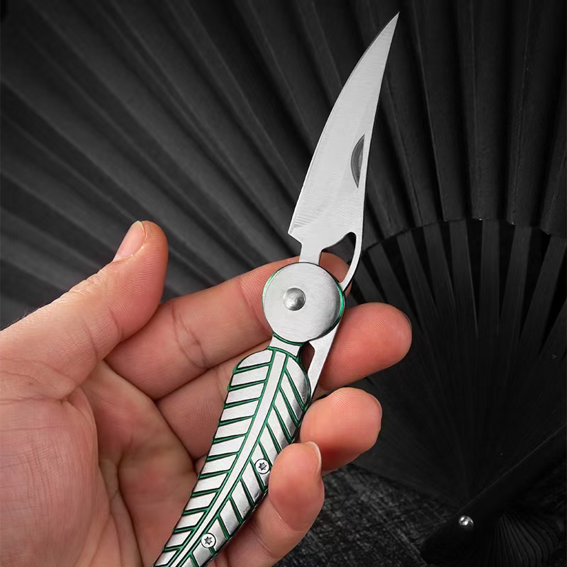 LeafEdge Mini EDC Folding Knife Stainless Steel Pocket Utility Cutter for Everyday Carry