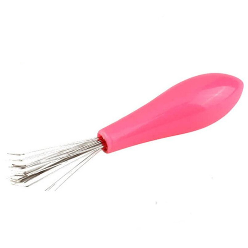Compact Hair & Comb Cleaning Tool Precision hair brush cleaner & brush cleaning tool for Easy Grooming