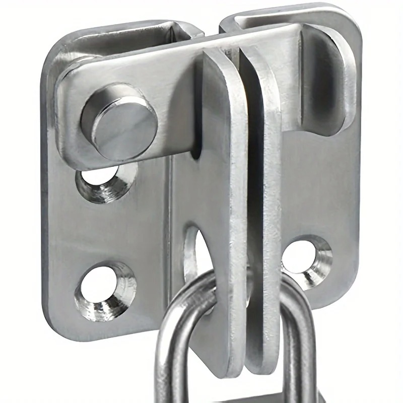 Heavy Duty Stainless Steel Flip Latch & Gate Latch Slide Bolt Lock for Doors, Cabinets & Pet Cages