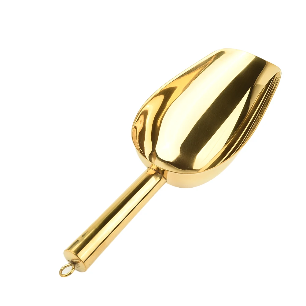 Premium Stainless Steel Candy Scoop & Food Scoop for Ice, Flour, Beans and Buffet Serving
