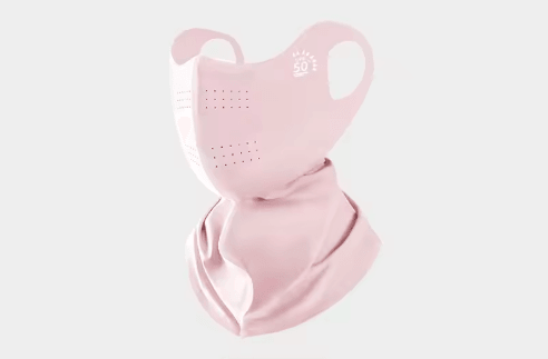 Ice Silk UV Protection Face & Neck Scarf for Cycling, Hiking & Outdoor Sun Protection