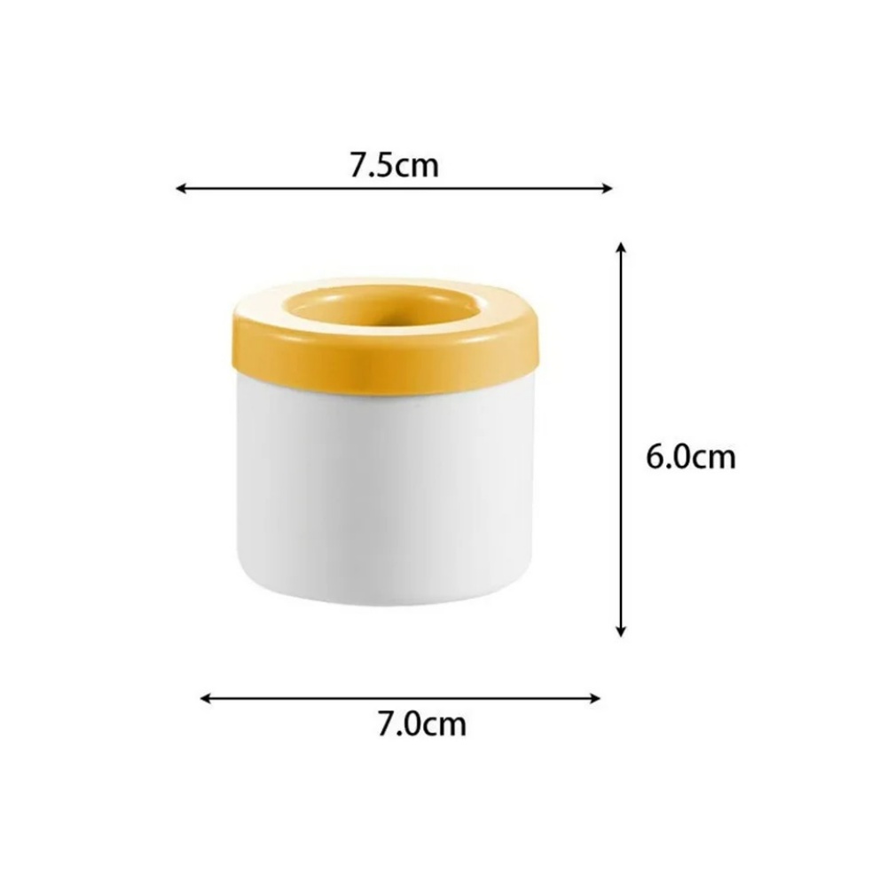 Silicone Ice Maker & Storage Cup Ice Cube Mold with Built-In Ice Bucket