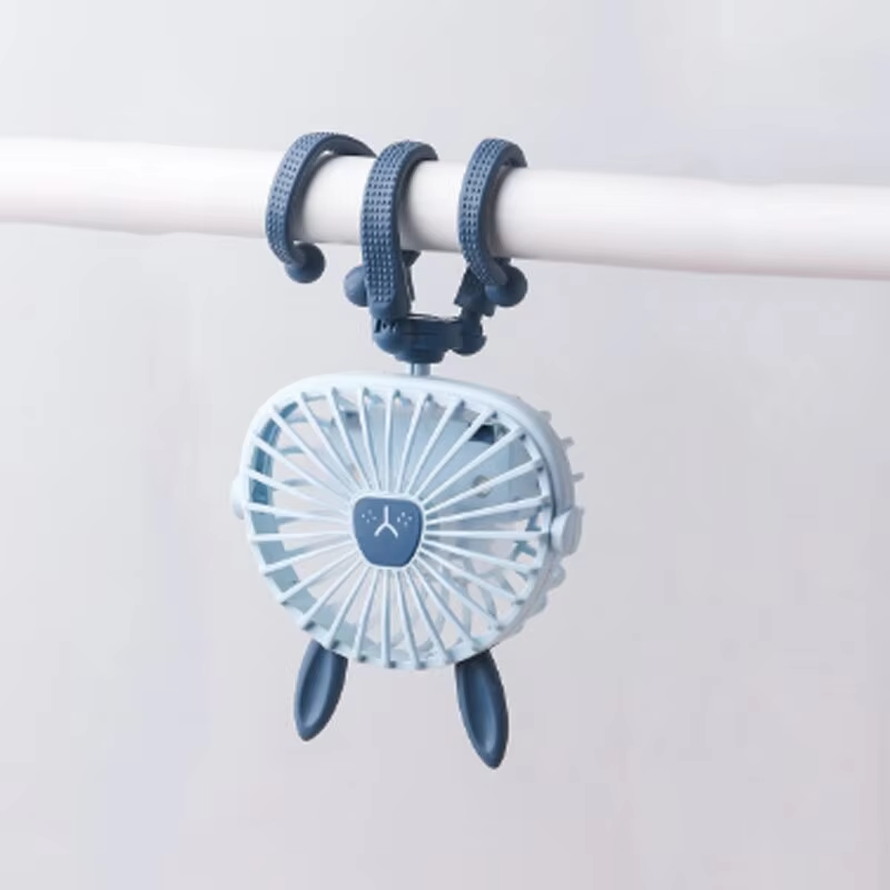 Portable Stroller Fan USB Rechargeable Clip On Mini Fan for Baby Stroller, Car Seat & Desk
