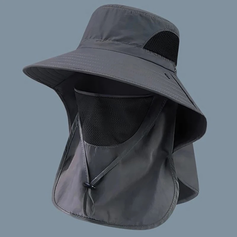 UV Protection Sun Hat with Neck Flap for Fishing, Hiking & Outdoor Adventures