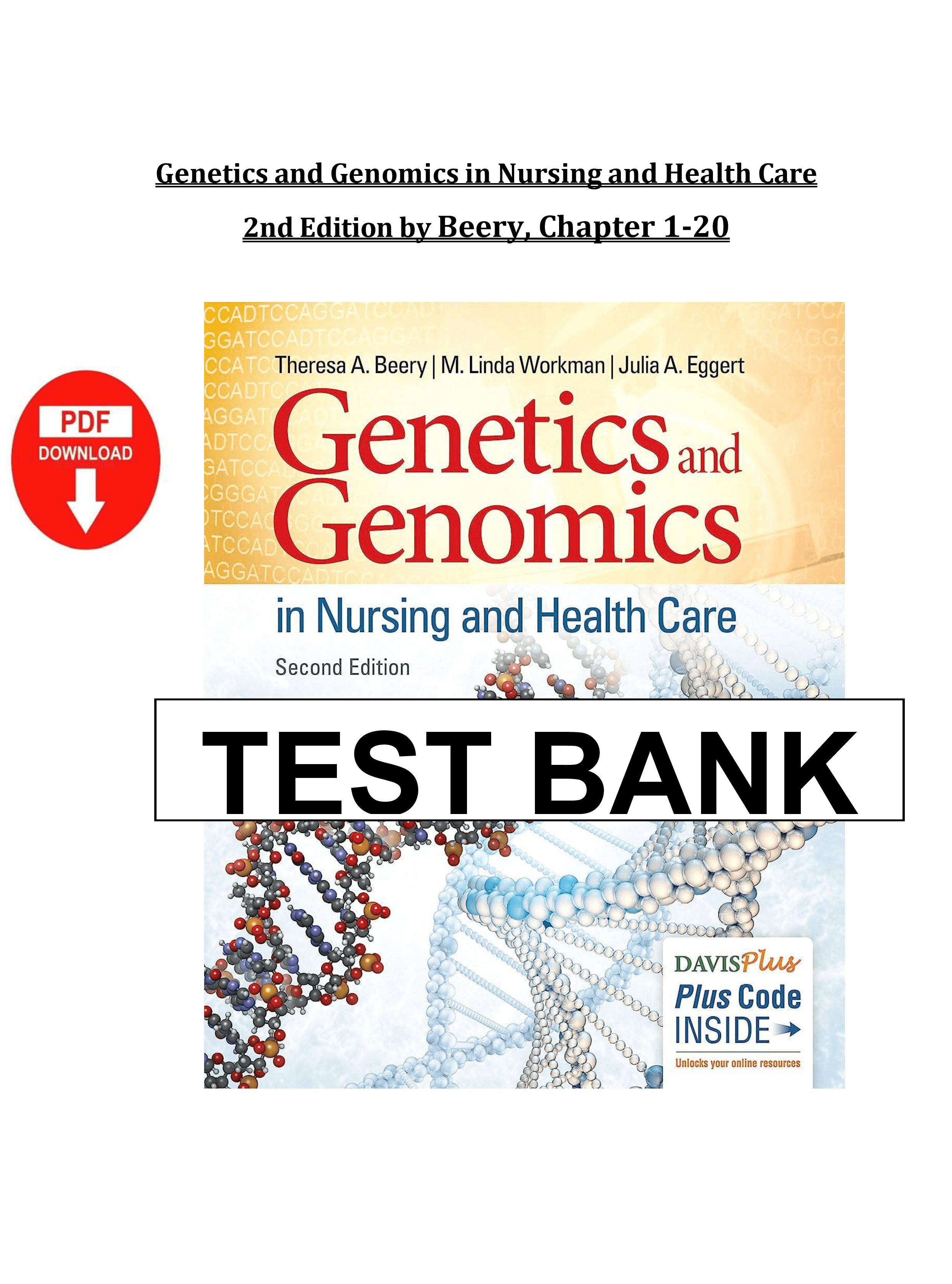 Genetics and Genomics in Nursing and Health Care – 2nd Editi | Inspire ...