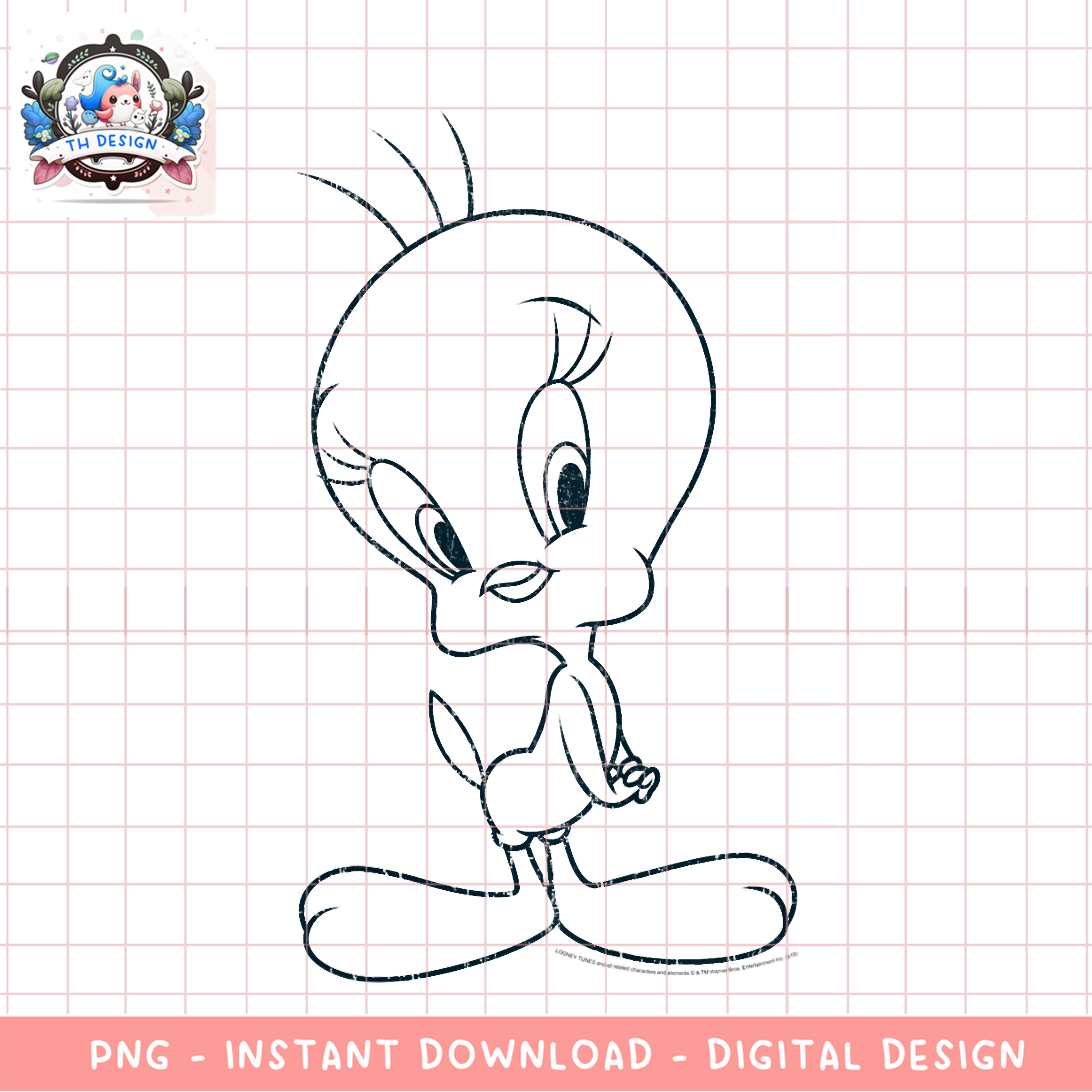 ◆CARLYN◆ Tweety Tini 4colors ◇CARLYN◇ Tweety Tini 4colors Coloring Tweety Bird The