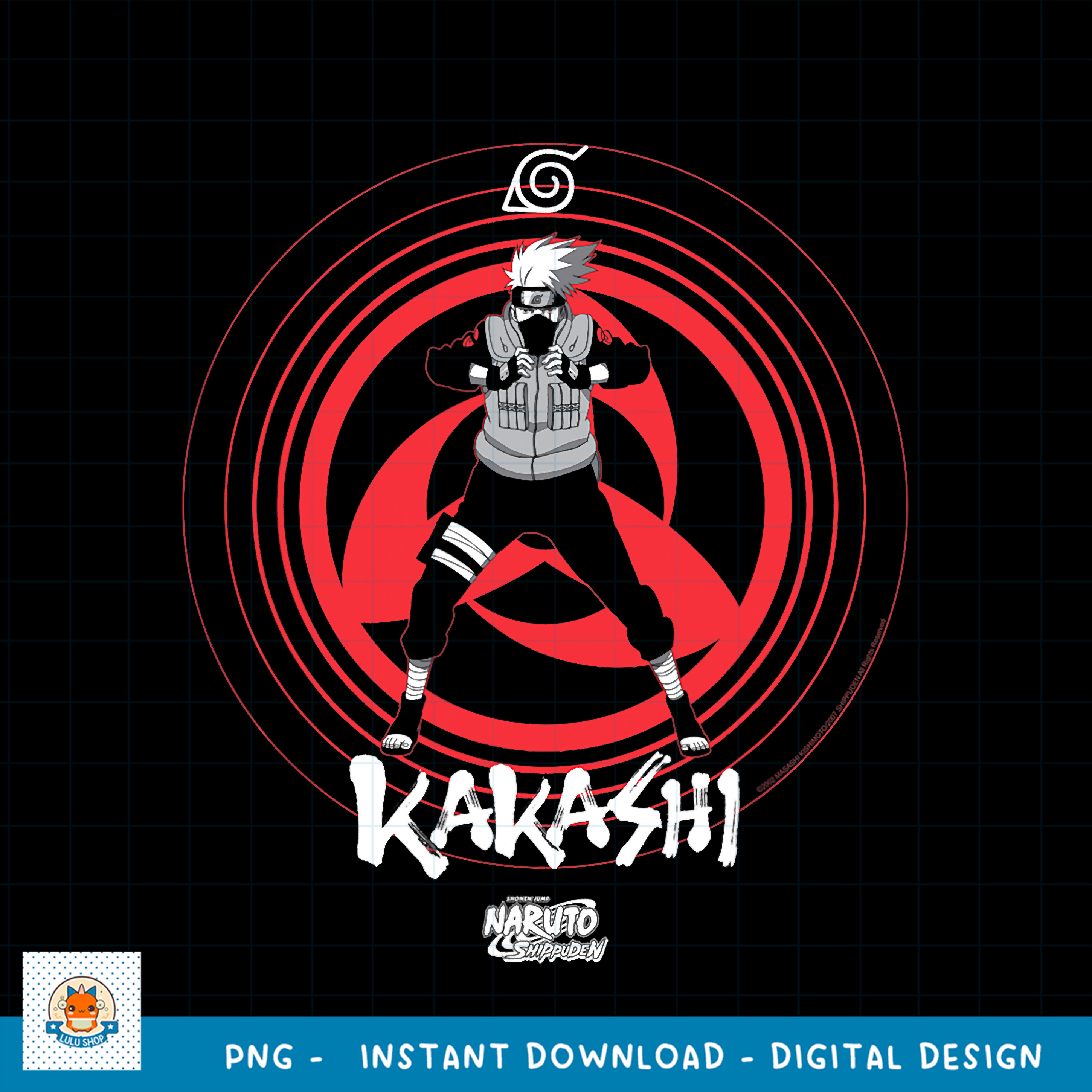 Naruto Shippuden Kakashi Sharingan Eye Symbol png, digital d | Inspire ...