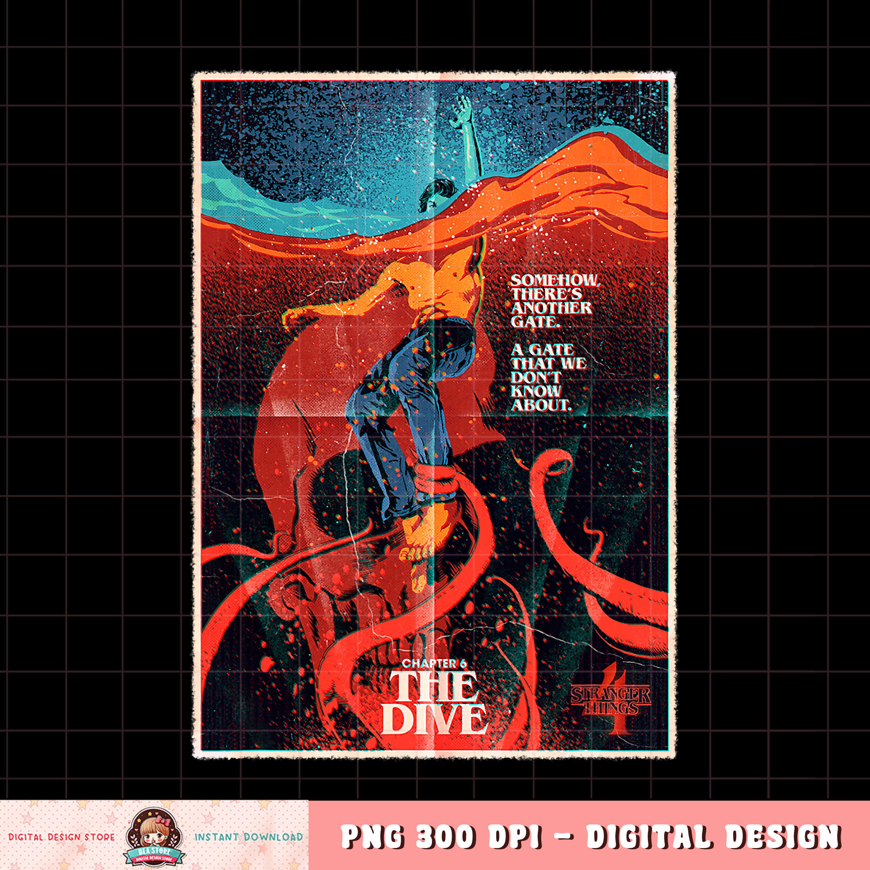 Stranger Things Chapter 6 Stranger Things 4 Chapter 6 The Dive Steve Harrington png, d | Inspire ...