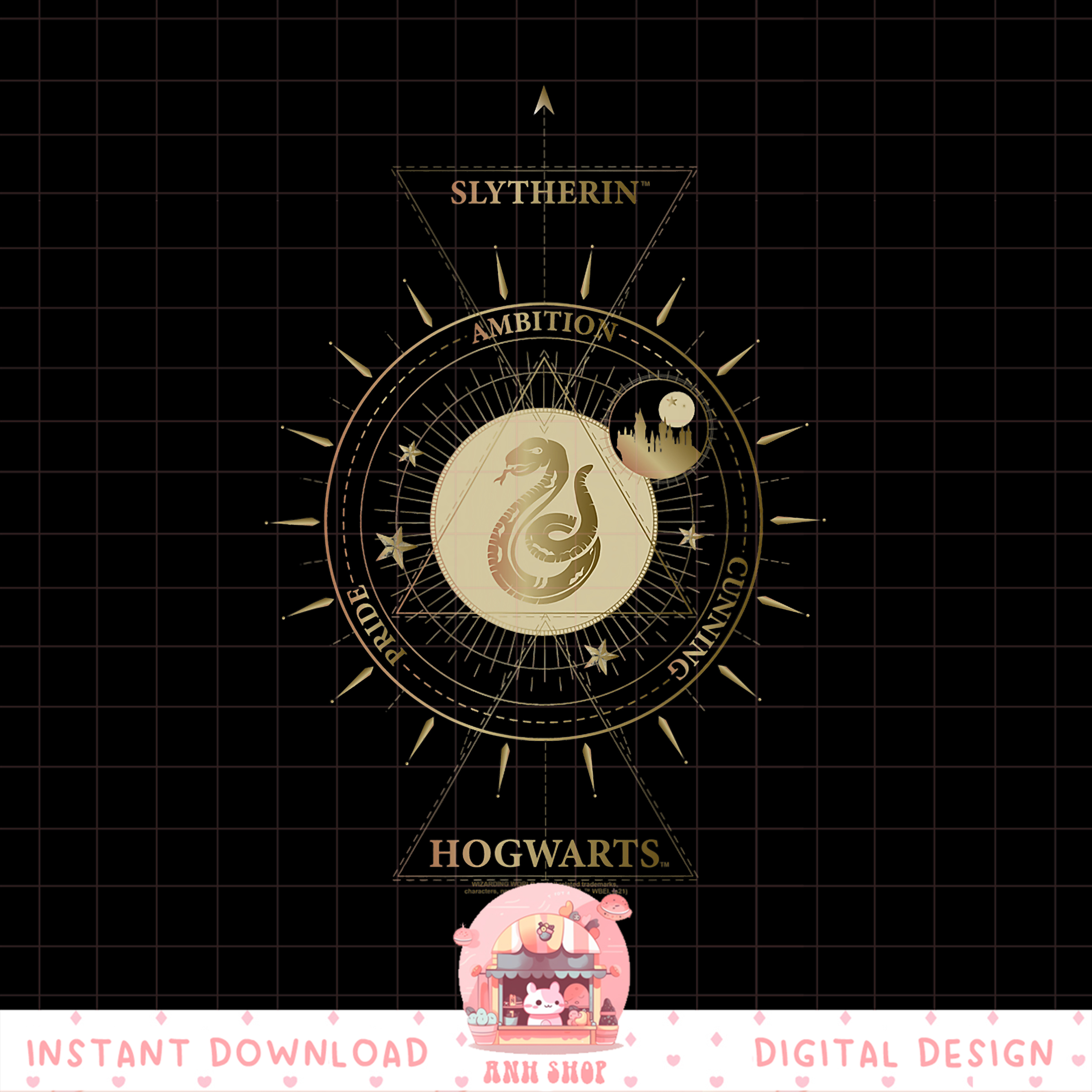 Harry Potter Mystical Slytherin Sign PNG Download copy | Inspire Uplift