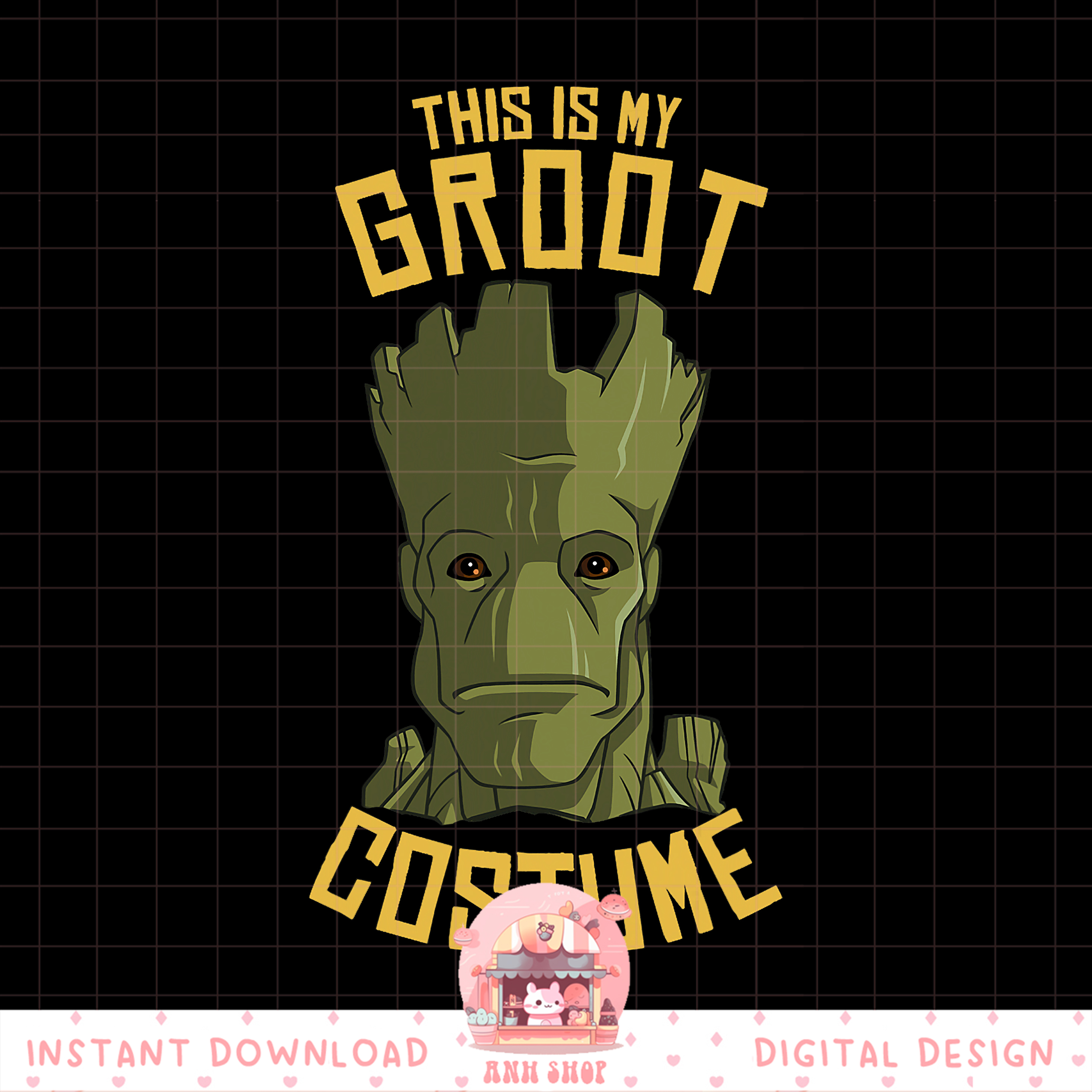 Marvel Guardians Of The Galaxy Groot Costume Halloween png, | Inspire ...