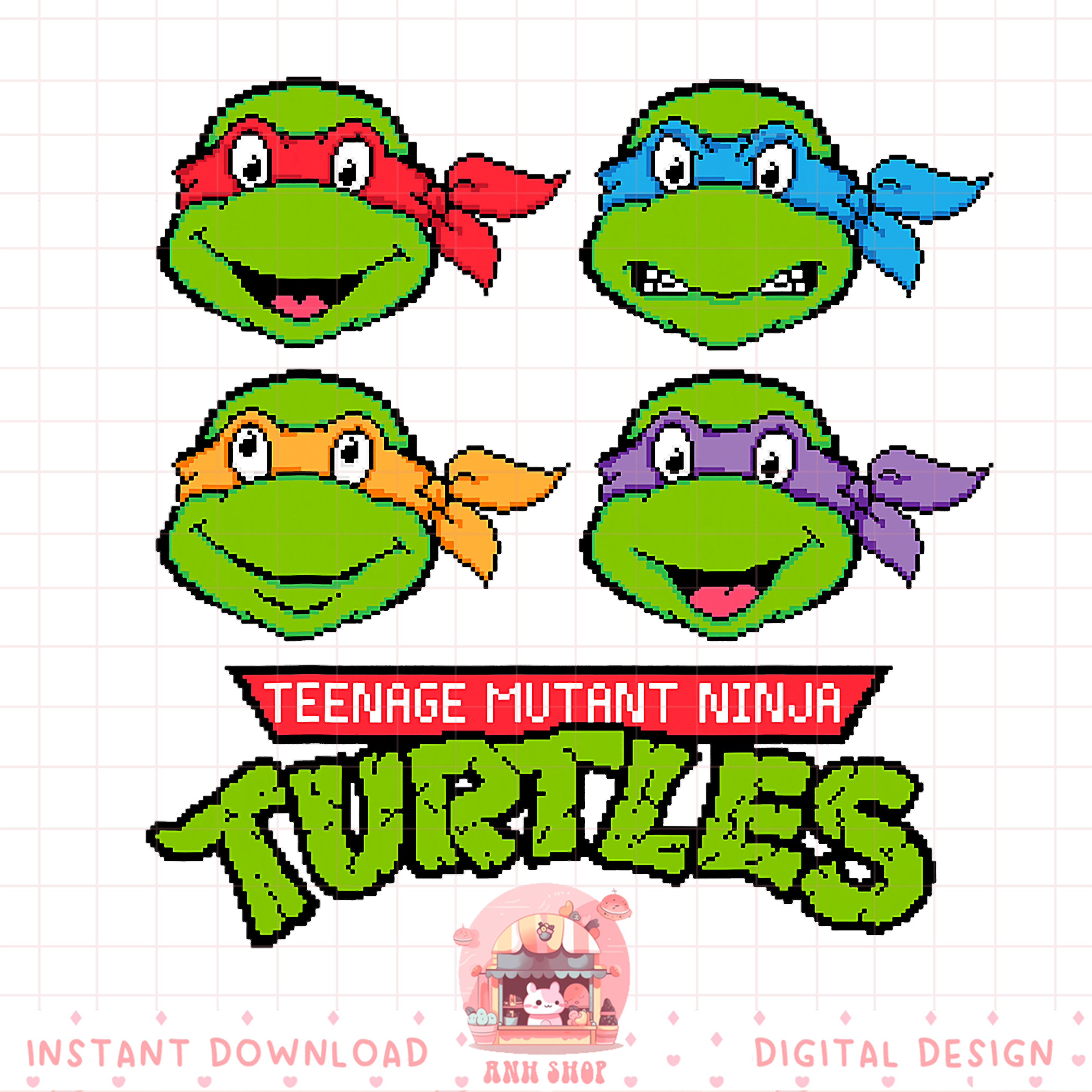 Ninja Turtles Chocolate Mold TMNT Teenage Mutant Ninja Turtles Head Face  Chocolate Candy Mold - Clear Plastic Mold Ninja Turtle Candy, image size:2900x2900