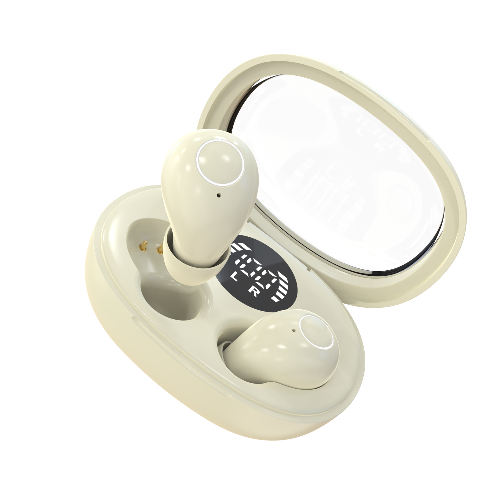Smallest Tiny Earbuds, Invisible Sleep Wireless Bluetooth Headset with Mic for Comfort