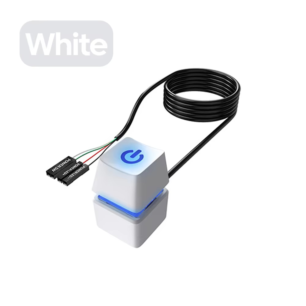 Computer Desktop Switch LED Lights with 2m Extension Cable | Inspire Uplift