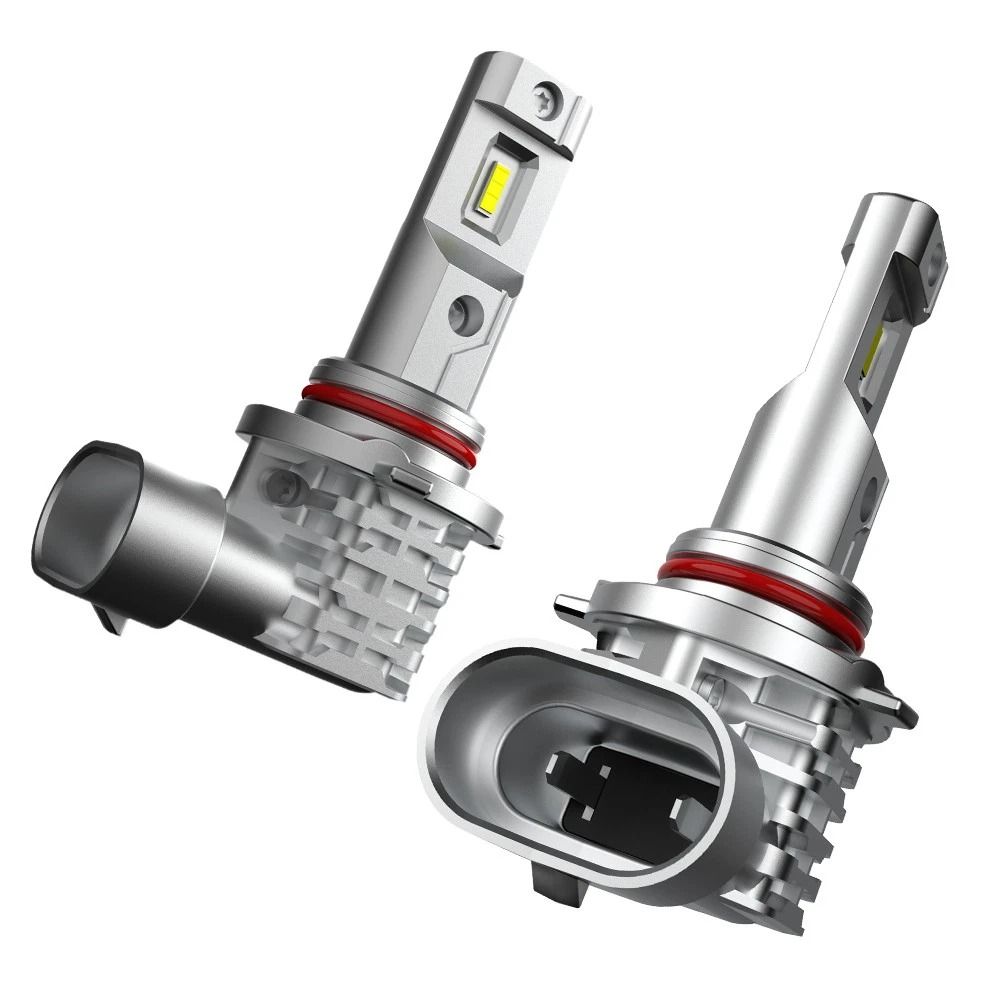 High-Performance LED Headlight Bulbs, Super Bright, White, High/Low Beam, Waterproof, Long Life