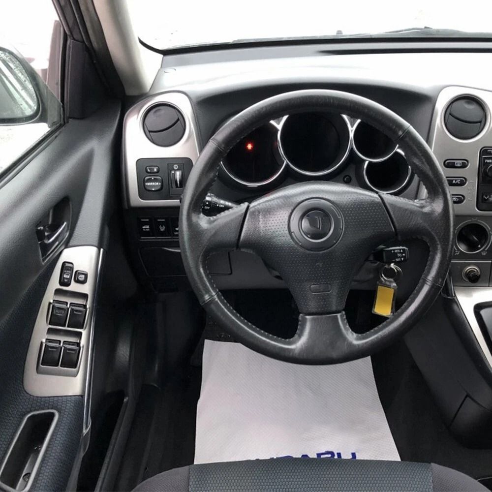 Car Driver Master Power Window Switch Bezel, Scratch Protection, Durable ABS, Easy Installation, High Fashion Style