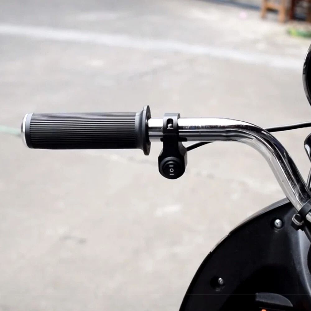 Motorcycle Handlebar Switch for Headlight, Fog Light, Spot Light, Heavy Duty Switch for Dirt Bike and Motorcycles