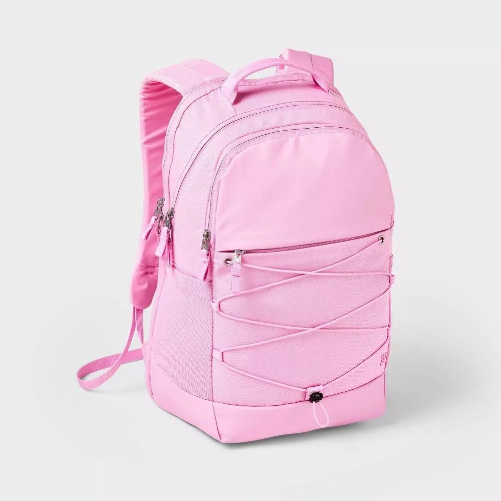 Pink Bac All In Motion Pink Backpack, Water-Resistant, School Ready | Inspire Uplift