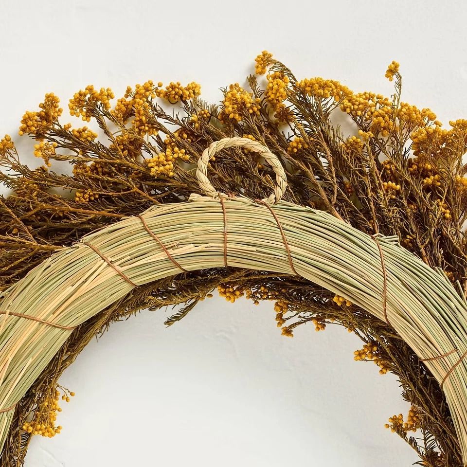 Hearth & Hand Yarrow Wreath - Thumbnail 3