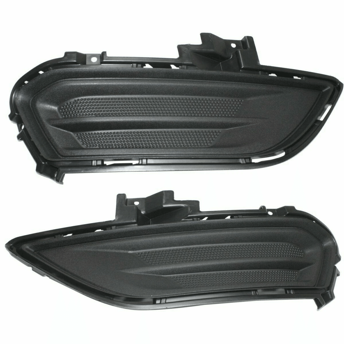 Right & Left FOG LAMP COVER Pair, Durable ABS for Easy Installation